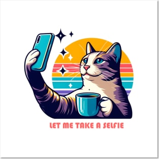 Cat Selfie Posters and Art